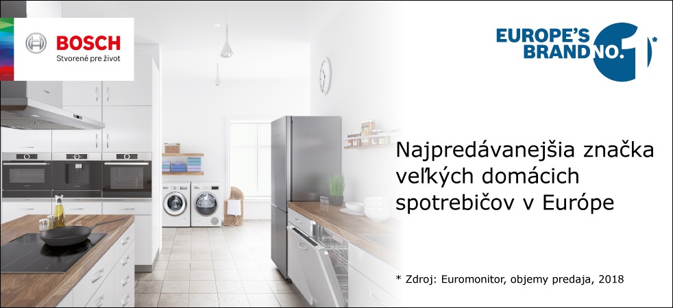 Najpredávanejšia značka spotrebičov v Európe